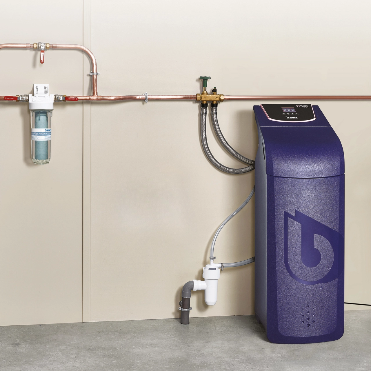 BWT Perla dark blue Bluetooth built-in